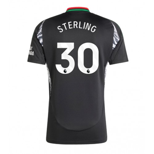 Fotballdrakt Herre Arsenal Raheem Sterling #30 Bortedrakt 2024-25 Kortermet